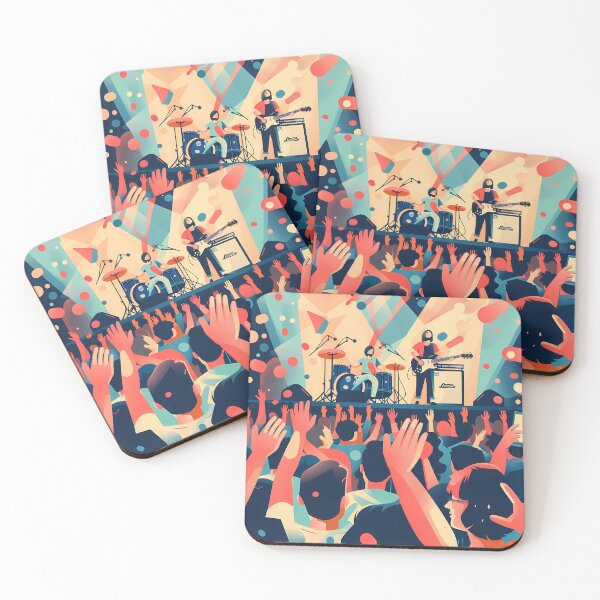 Item preview, Music Madness: The World of Festivals designed and sold by MidArtForge.