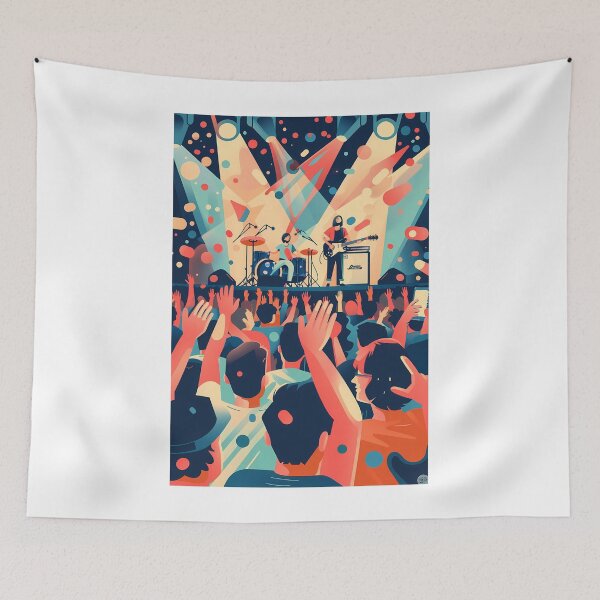 Item preview, Music Madness: The World of Festivals designed and sold by MidArtForge.