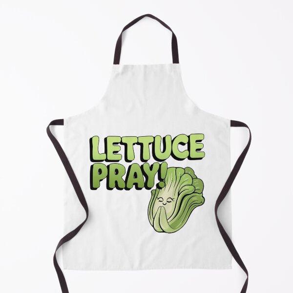 Item preview, Lettuce Pray! Cute Religious Lettuce Pun designed and sold by PMCreative.