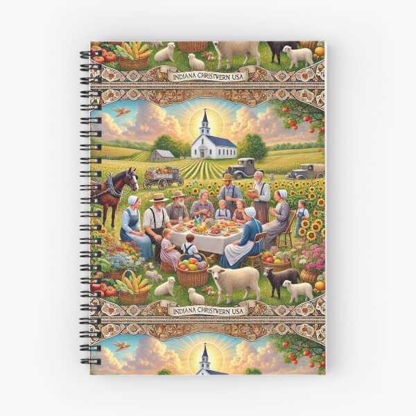 Item preview, A Heartwarming Midwestern Amish Family Picnic in God's Grace designed and sold by Meta2Physical.