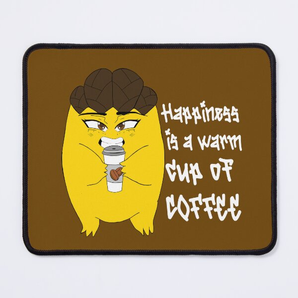 Item preview, Happiness is a warm cup of coffee designed and sold by captains-pride.