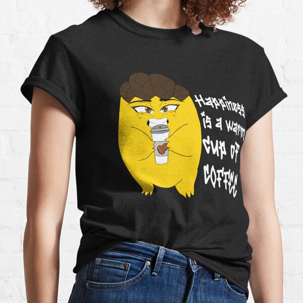 Item preview, Happiness is a warm cup of coffee designed and sold by captains-pride.