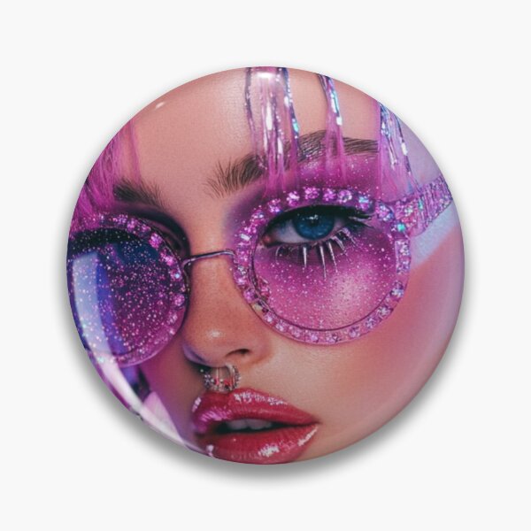Item preview, Realistic cyber web space design girl colorful designed and sold by pinkuardesign.