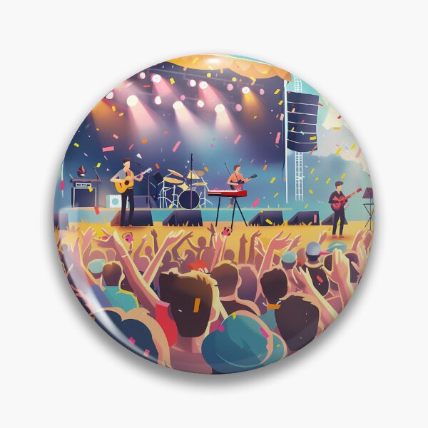 Item preview, Music Madness: The World of Festivals designed and sold by MidArtForge.