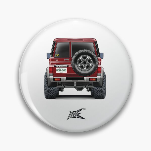 Item preview, land cruiser gxl j79 rear red  designed and sold by NaquashM.