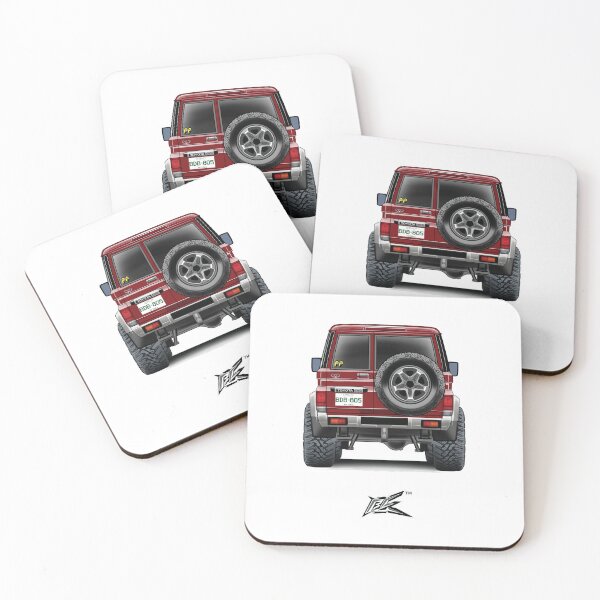 Item preview, land cruiser gxl j79 rear red  designed and sold by NaquashM.