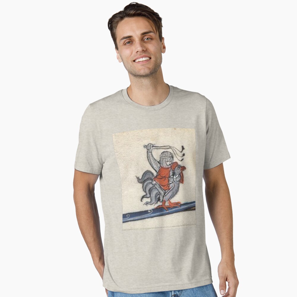 Vista previa del artículo con la obra «Camiseta esencial», diseñado y vendido por VintageManiac.