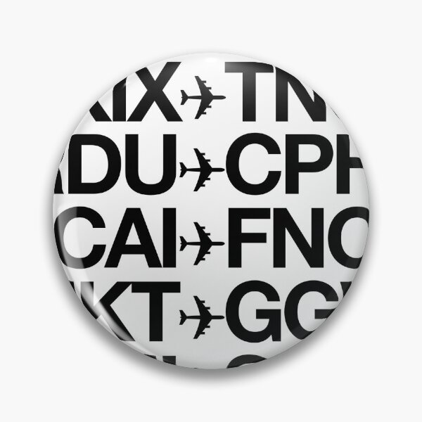 Artikelvorschau, Flughafencodes entworfen und verkauft von DesignsbyLouiza.