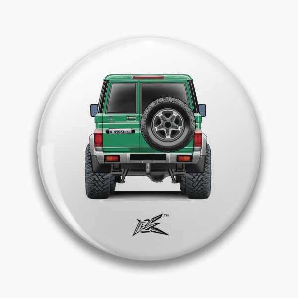 Item preview, land cruiser gxl j79 rear green  designed and sold by NaquashM.