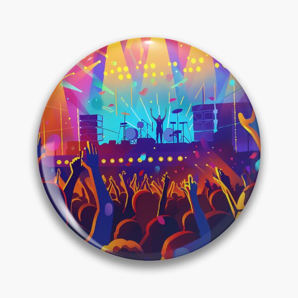 Item preview, Music Madness: The World of Festivals designed and sold by MidArtForge.