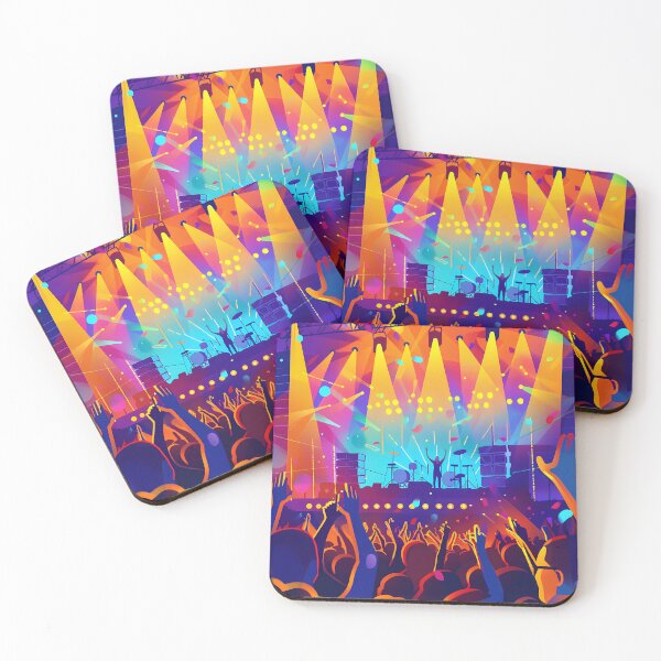 Item preview, Music Madness: The World of Festivals designed and sold by MidArtForge.