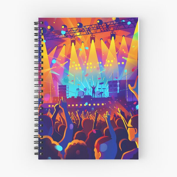 Item preview, Music Madness: The World of Festivals designed and sold by MidArtForge.