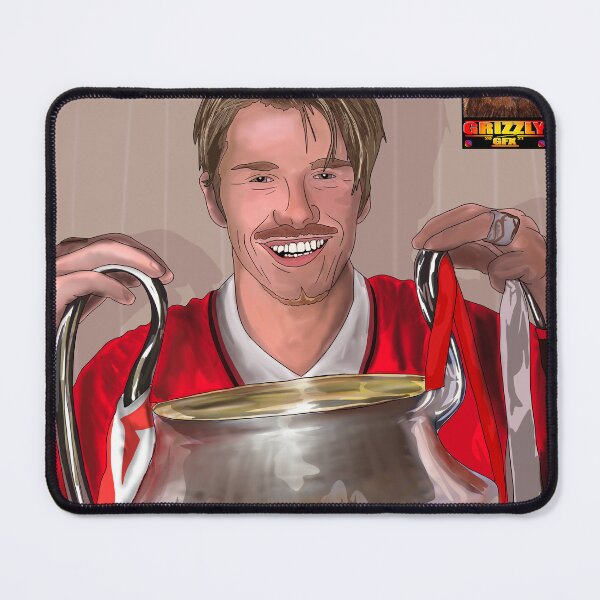 Item preview, David Beckham - 1999 Champions League Winner designed and sold by GrizzlyCollective.