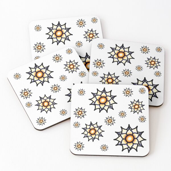 Item preview, Glowing Yellow Flowers designed and sold by ShaeRaindrop.