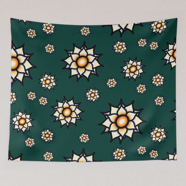 Item preview, Glowing Yellow Flowers designed and sold by ShaeRaindrop.