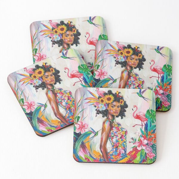 Item preview, Abstract And Surreal Art - Girl In A Garden  designed and sold by CanvasCarousel.