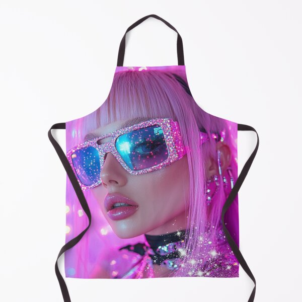 Item preview, Realistic cyber web space design girl colorful designed and sold by pinkuardesign.