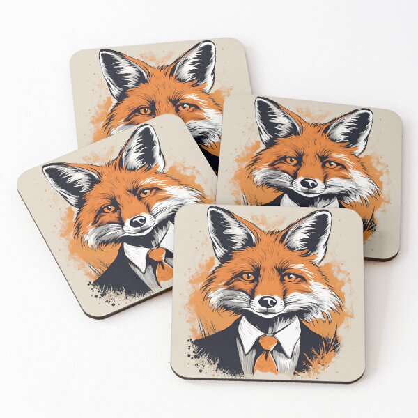 Item preview, Dapper Fox in Suit designed and sold by DS Studio.