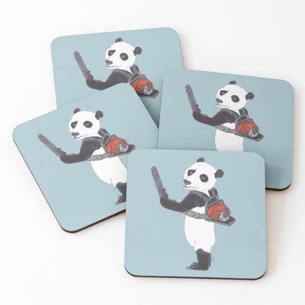 Item preview, GIANT PANDA BEAR GARDENING designed and sold by BeritValk.