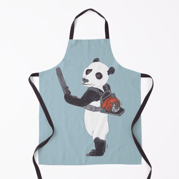 Item preview, GIANT PANDA BEAR GARDENING designed and sold by BeritValk.