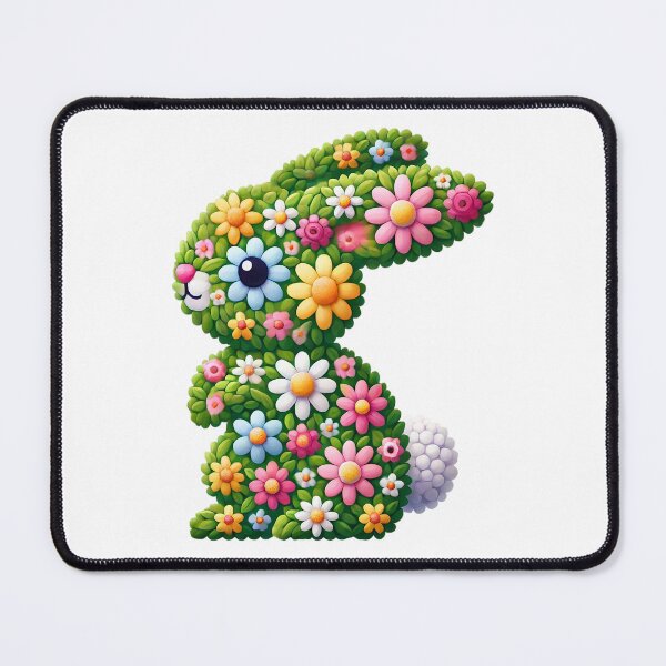 Item preview, Floral Bunny Shaped Topiary Art designed and sold by Chokhdi289shop.