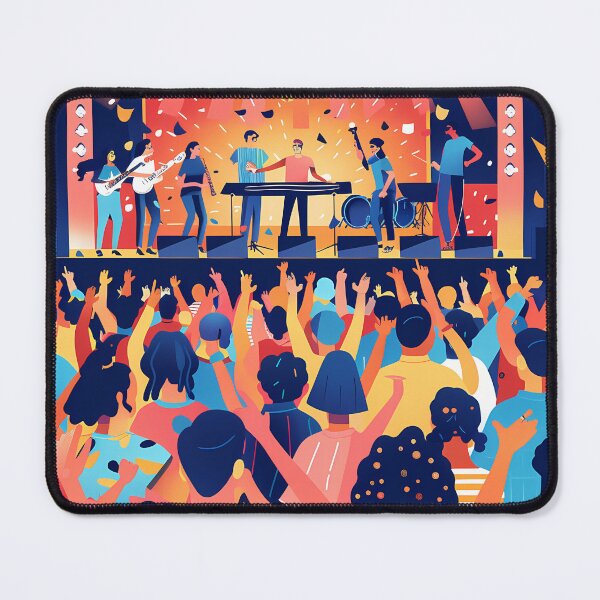 Item preview, Music Madness: The World of Festivals designed and sold by MidArtForge.