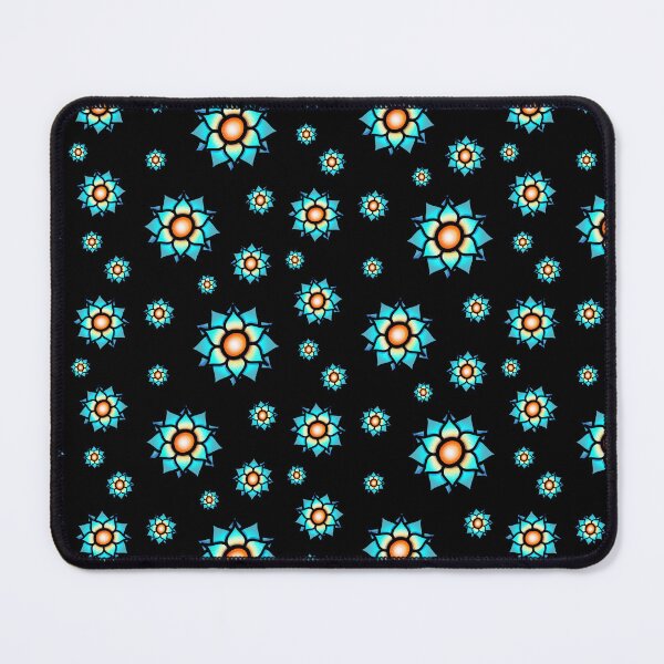Item preview, Glowing Blue Flowers designed and sold by ShaeRaindrop.
