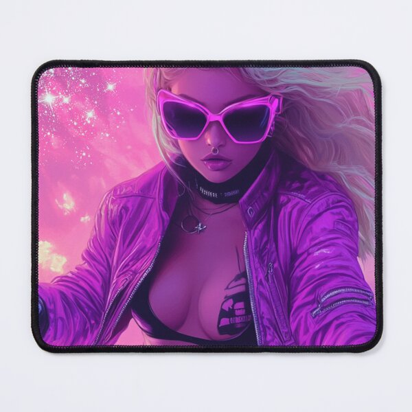 Item preview, Realistic cyber web space design girl colorful designed and sold by pinkuardesign.