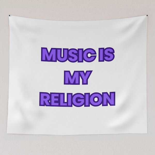 Item preview, Music is my religion designed and sold by FunnyThings1.