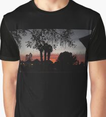 Suburban Sunset Graphic T-Shirt