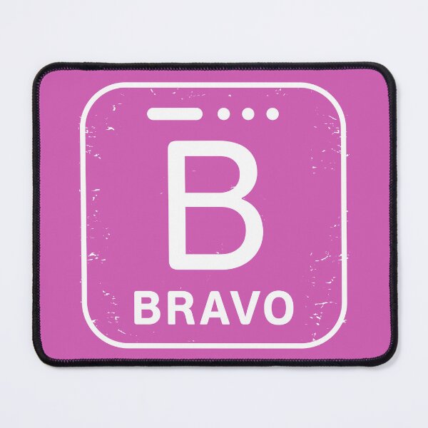Item preview, NATO phonetic alphabet - Letter B + Morse Code designed and sold by studio838.