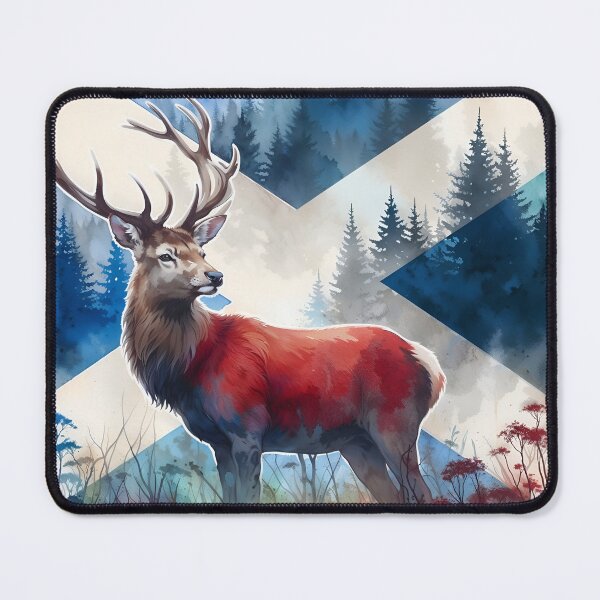 Item preview, Red Deer Scotland designed and sold by RubisLeaf.