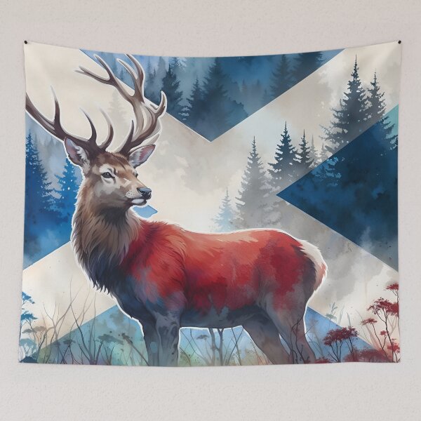 Item preview, Red Deer Scotland designed and sold by RubisLeaf.