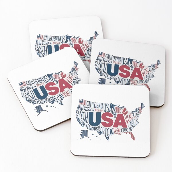 Item preview, Exploring America - Map designed and sold by wanderenergi.