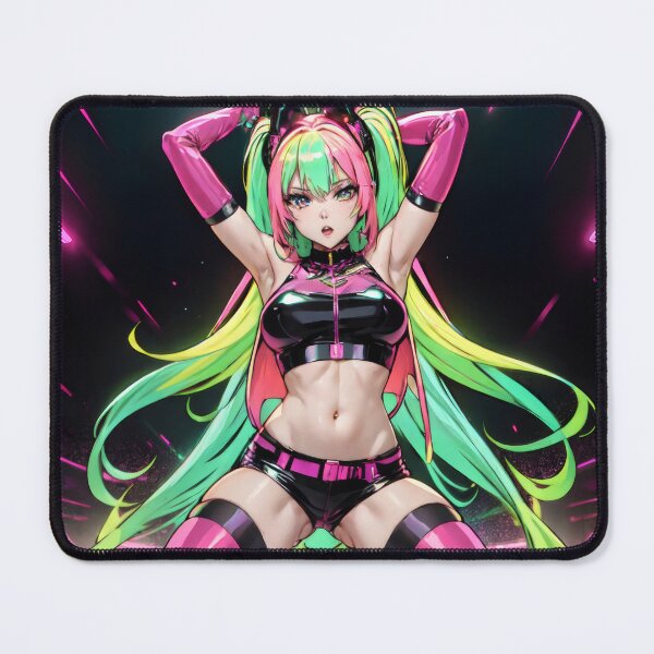 Item preview, Neon Rhythm: Cyberpunk Dancer designed and sold by ZipperDragon88.
