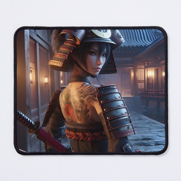Item preview, Samurai Girl designed and sold by GalleryBrisArt.