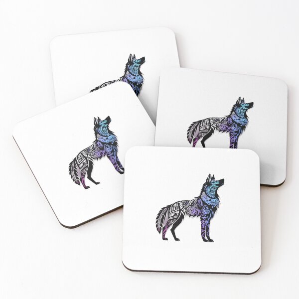 Item preview, Wolf in tribal style designed and sold by Ex3l3nd.