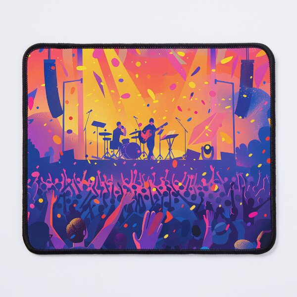 Item preview, Music Madness: The World of Festivals designed and sold by MidArtForge.