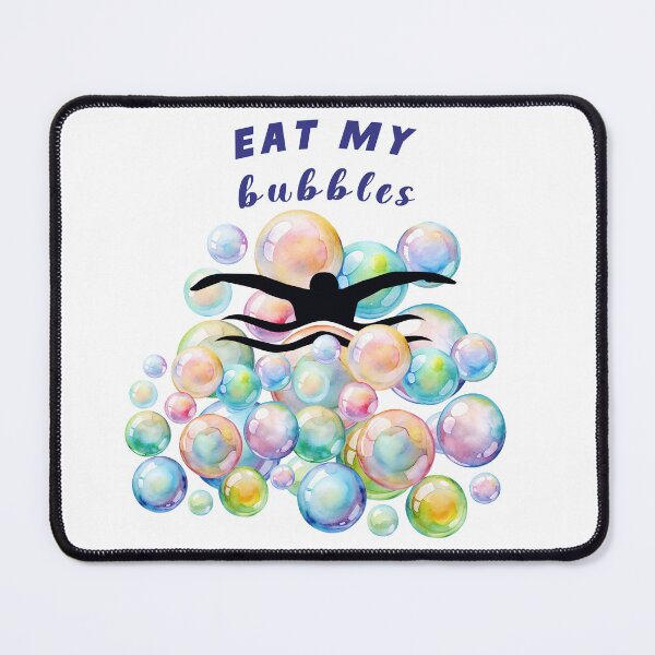 Item preview, Multicolor Eat My Bubbles – Vibrant Swimmer's Splash! designed and sold by AlexeyevZurga.