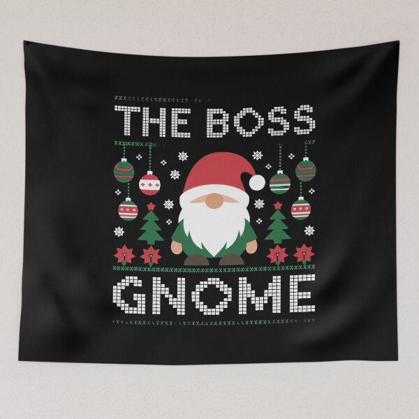 Item preview, The Boss Gnome Funny Christmas Gnome Holiday designed and sold by Hananiah Merch.