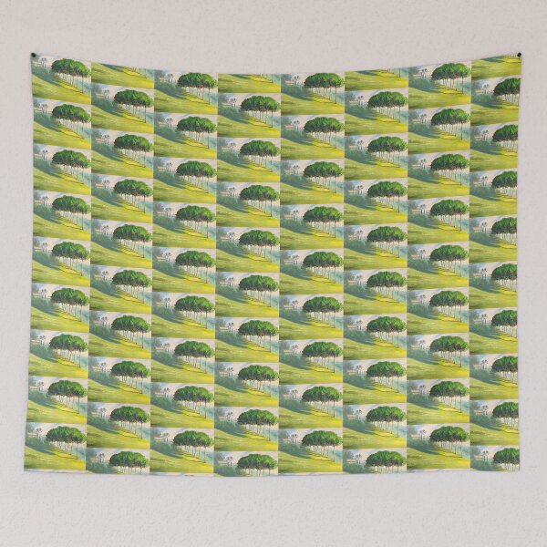 Item preview, Southern Spain Landscape designed and sold by MarthaTownerArt.