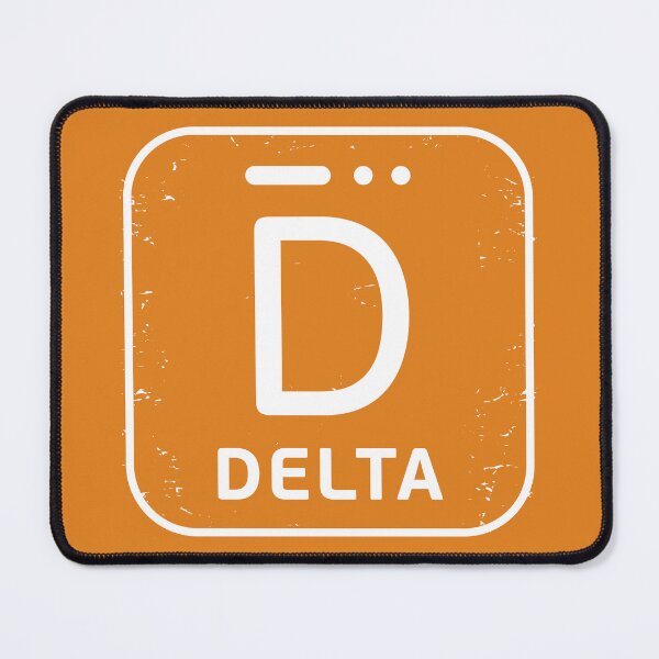 Item preview, NATO phonetic alphabet - Letter D + Morse Code designed and sold by studio838.
