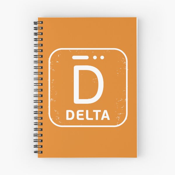 Item preview, NATO phonetic alphabet - Letter D + Morse Code designed and sold by studio838.