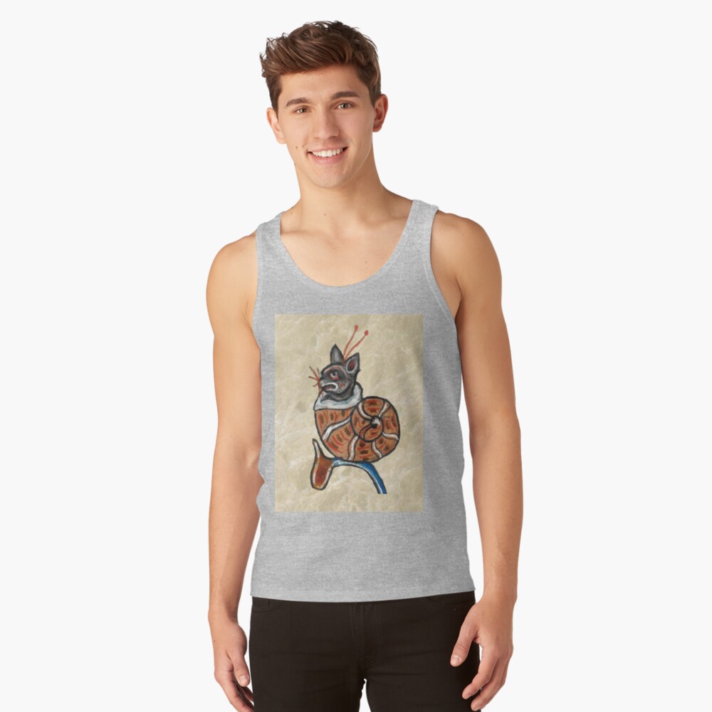 Vista previa del artículo con la obra «Camiseta de tirantes», diseñado y vendido por VintageManiac.