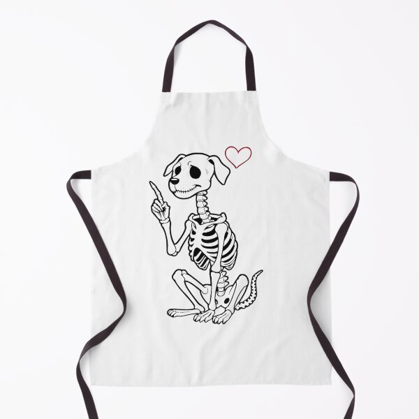 Item preview, Skeleton Dog Pup With a Heart designed and sold by Moad Fahim.