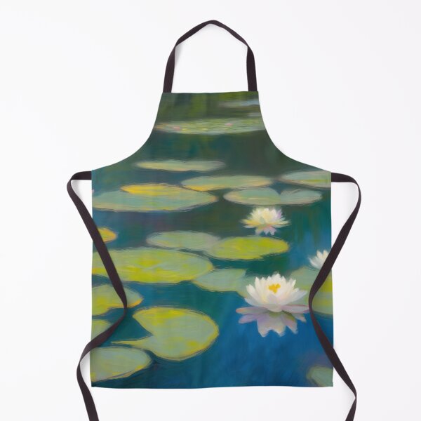 Item preview, Serenity in Bloom: Pond with Lily Pads designed and sold by ZipperDragon88.