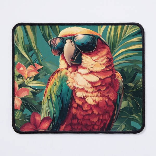 Item preview, Cool Parrots with Stylish Sunglasses designed and sold by ThanaphonTh.