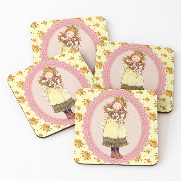 Item preview, Girl Sarah Kay with puppy D12 designed and sold by DecoVintage.