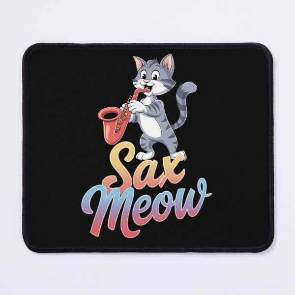 Item preview, Sax meow - Meowsician - Jazz cat designed and sold by JansenGS.