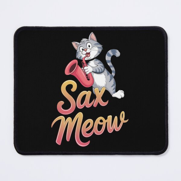 Item preview, Sax meow - Meowsician - Jazz cat designed and sold by JansenGS.